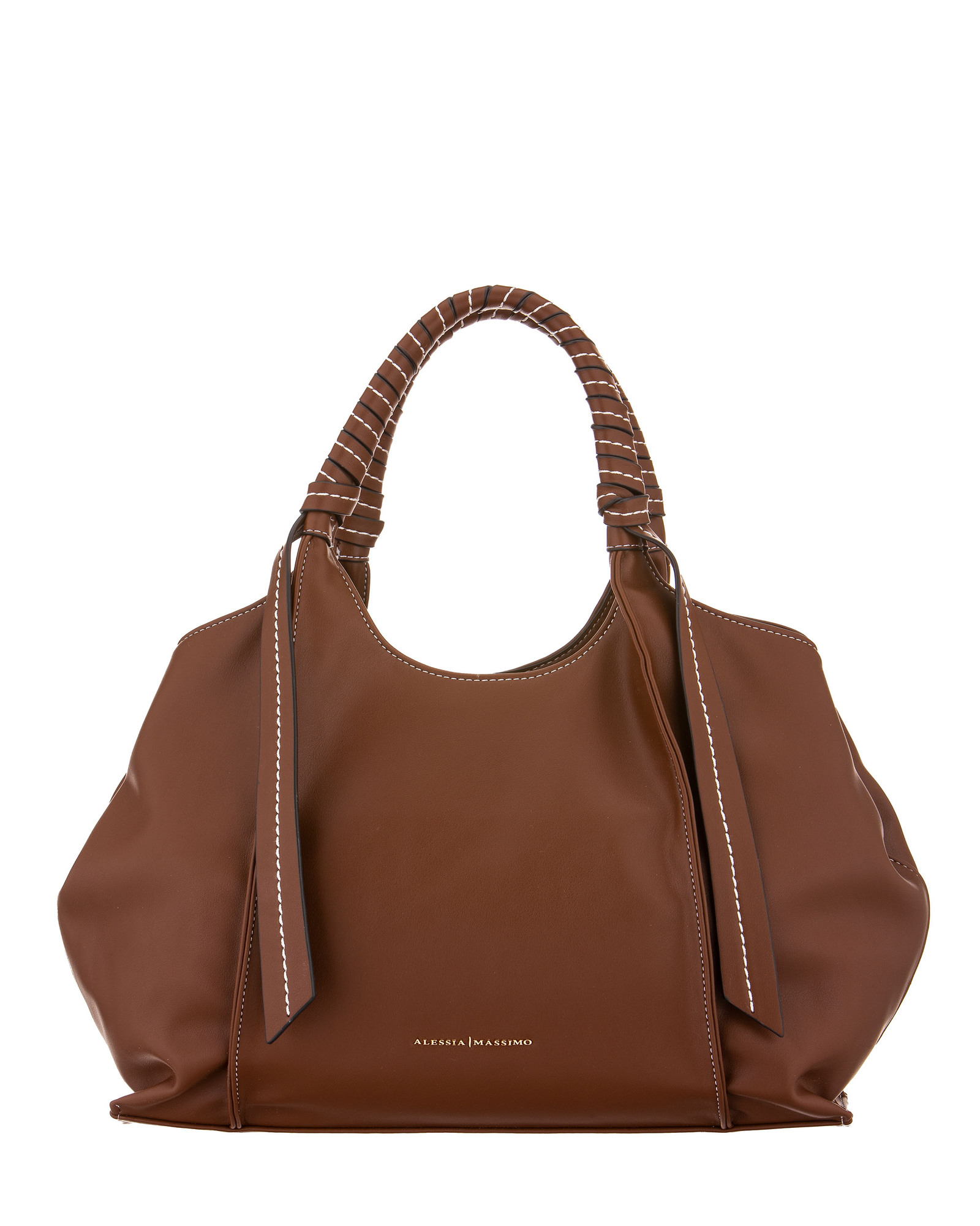 HAND BAG BROWN - STYLE1717