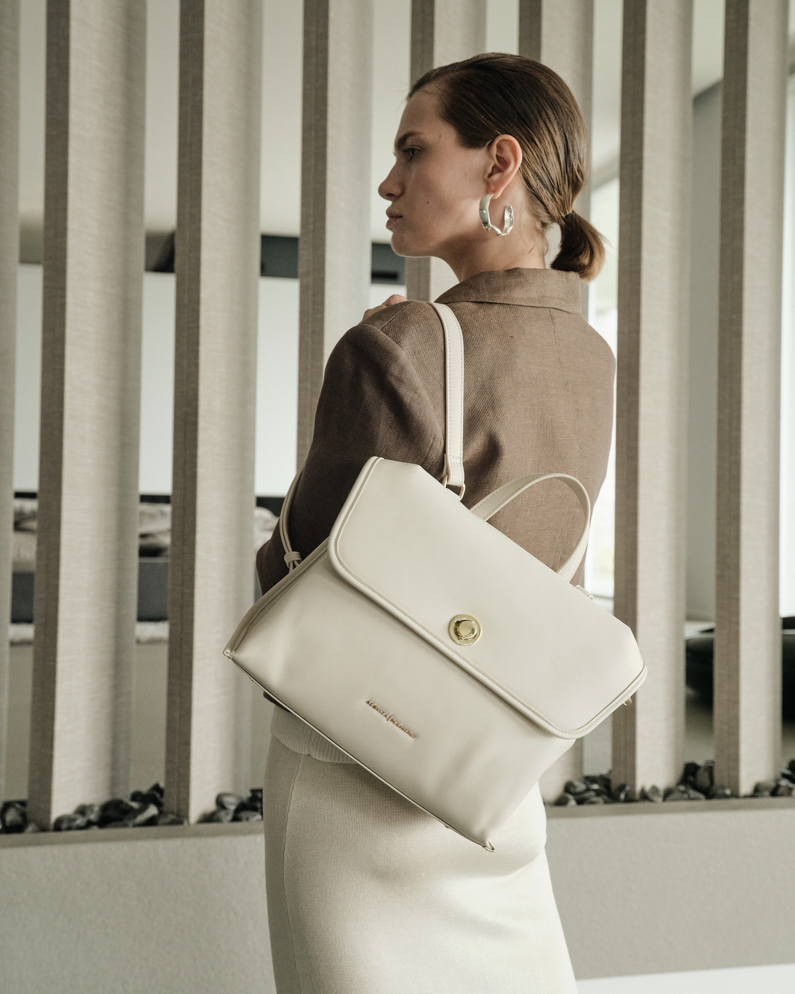 BACKPACK BEIGE - STYLE1878