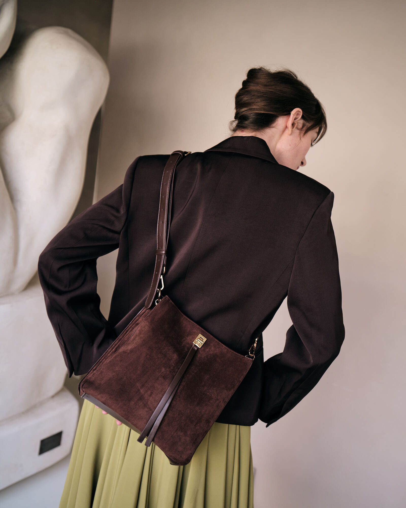 CROSSBODY BAG COFFE - STYLE5226
