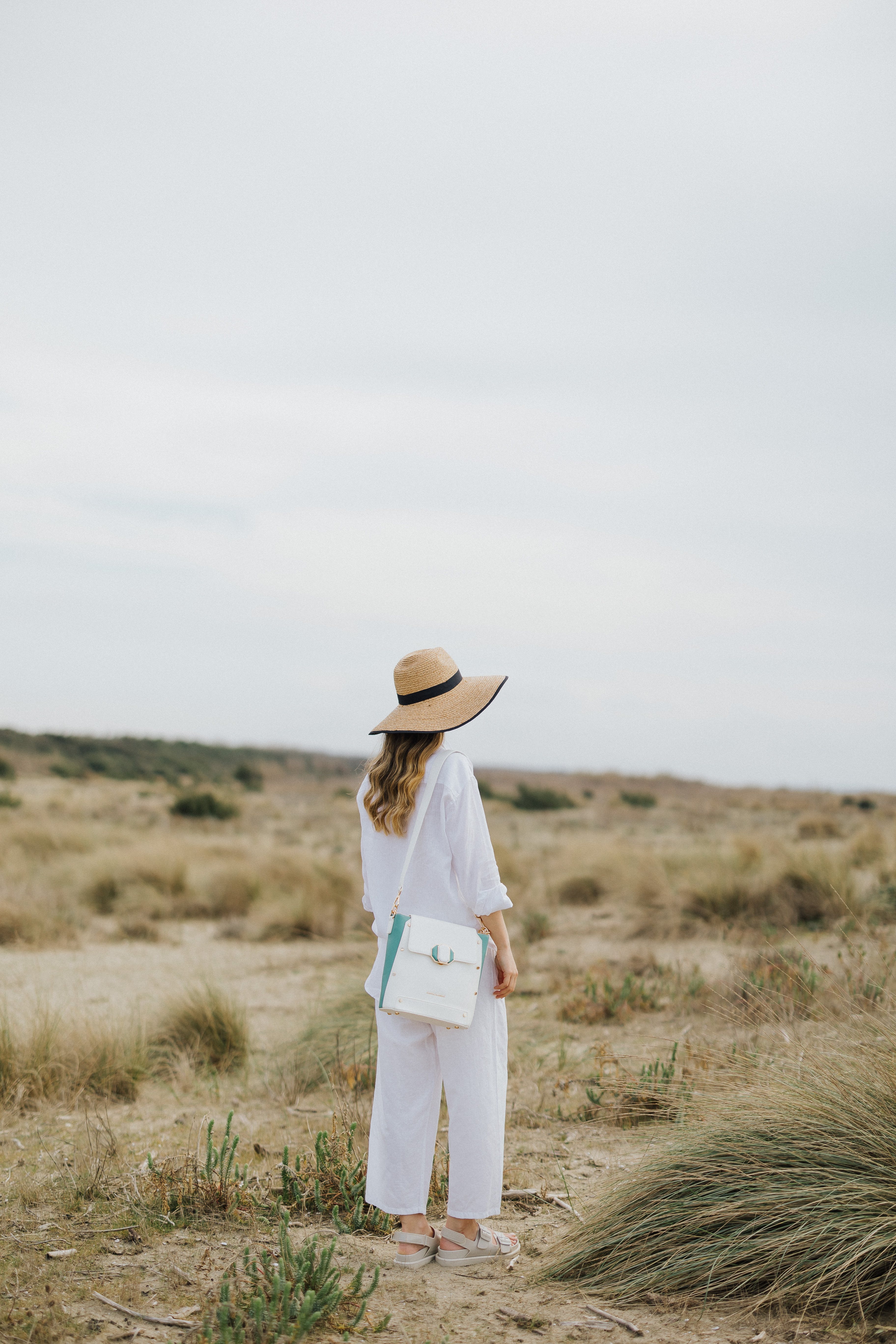 BAG WHITE/TURCHESE - STYLE1693