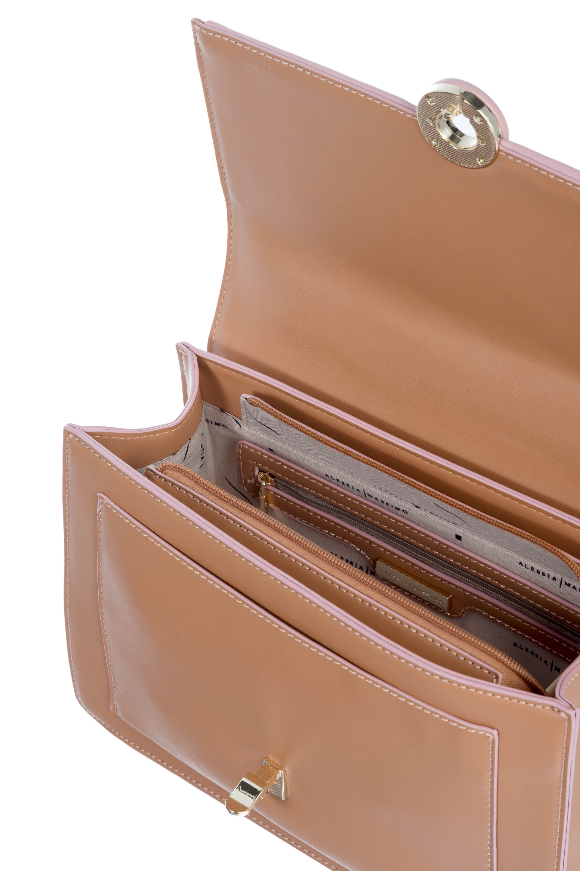 BAG PINK/BROWN - STYLE1685 BAG PINK/BROWN - STYLE1685
