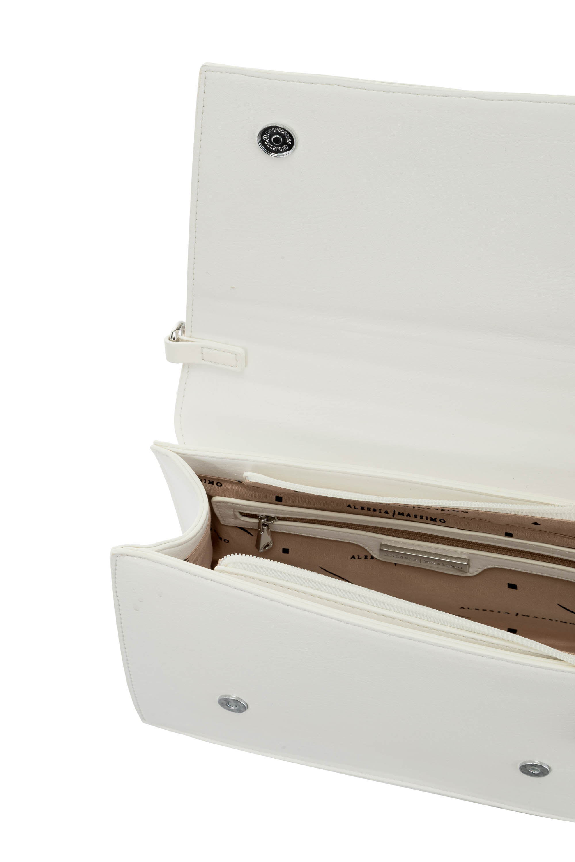 CROSSBODY BAG WHITE - STYLE1645 CROSSBODY BAG WHITE - STYLE1645