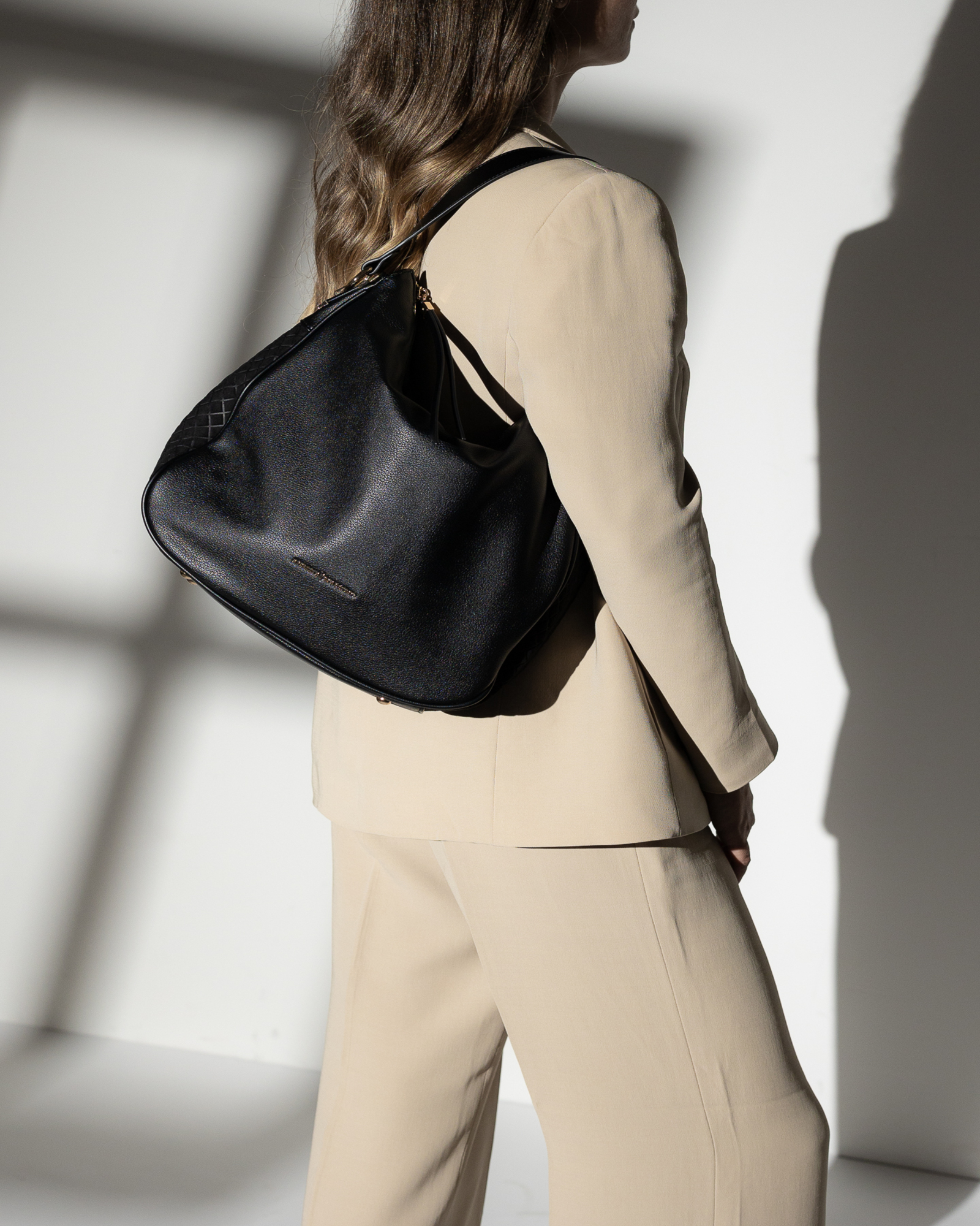 HAND BAG BLACK - STYLE1715