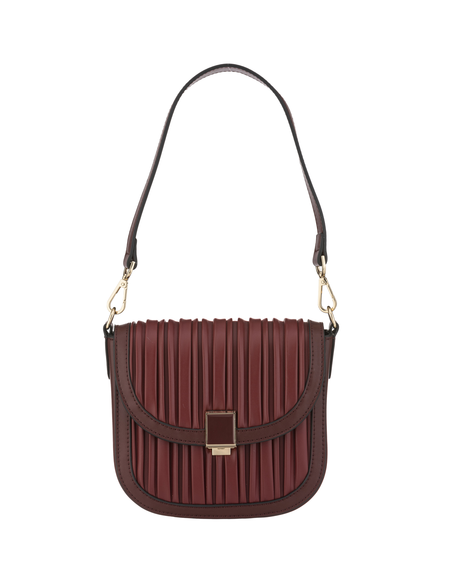 CROSSBODY BAG BURGUNDY - STYLE1864