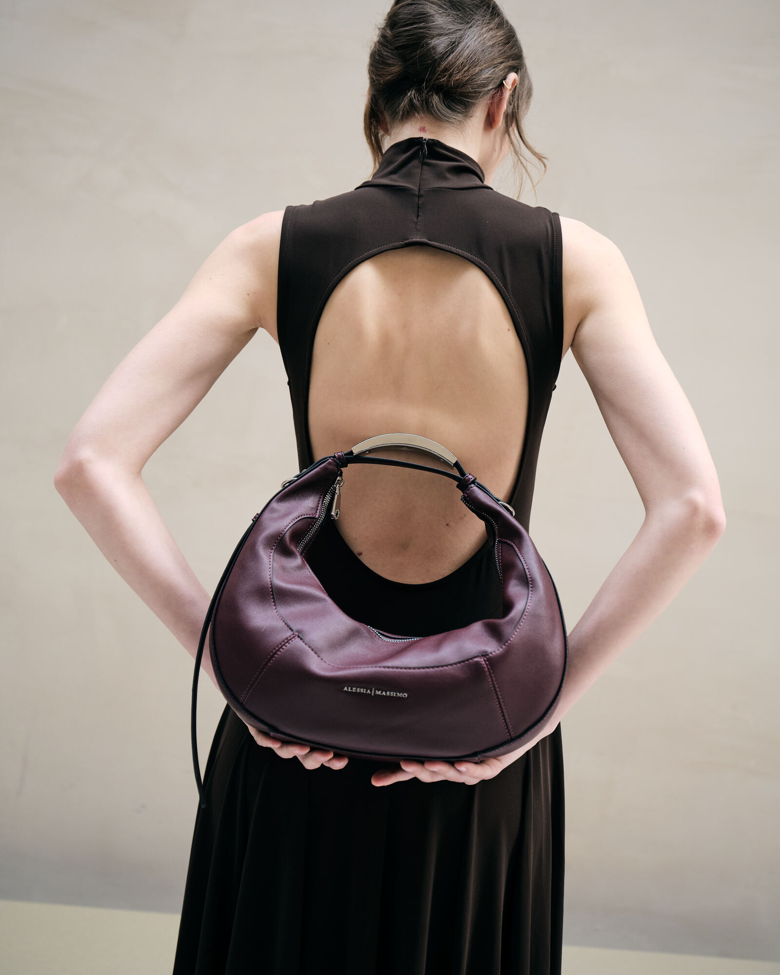 SHOULDER BAG BURGUNDY - STYLE3603