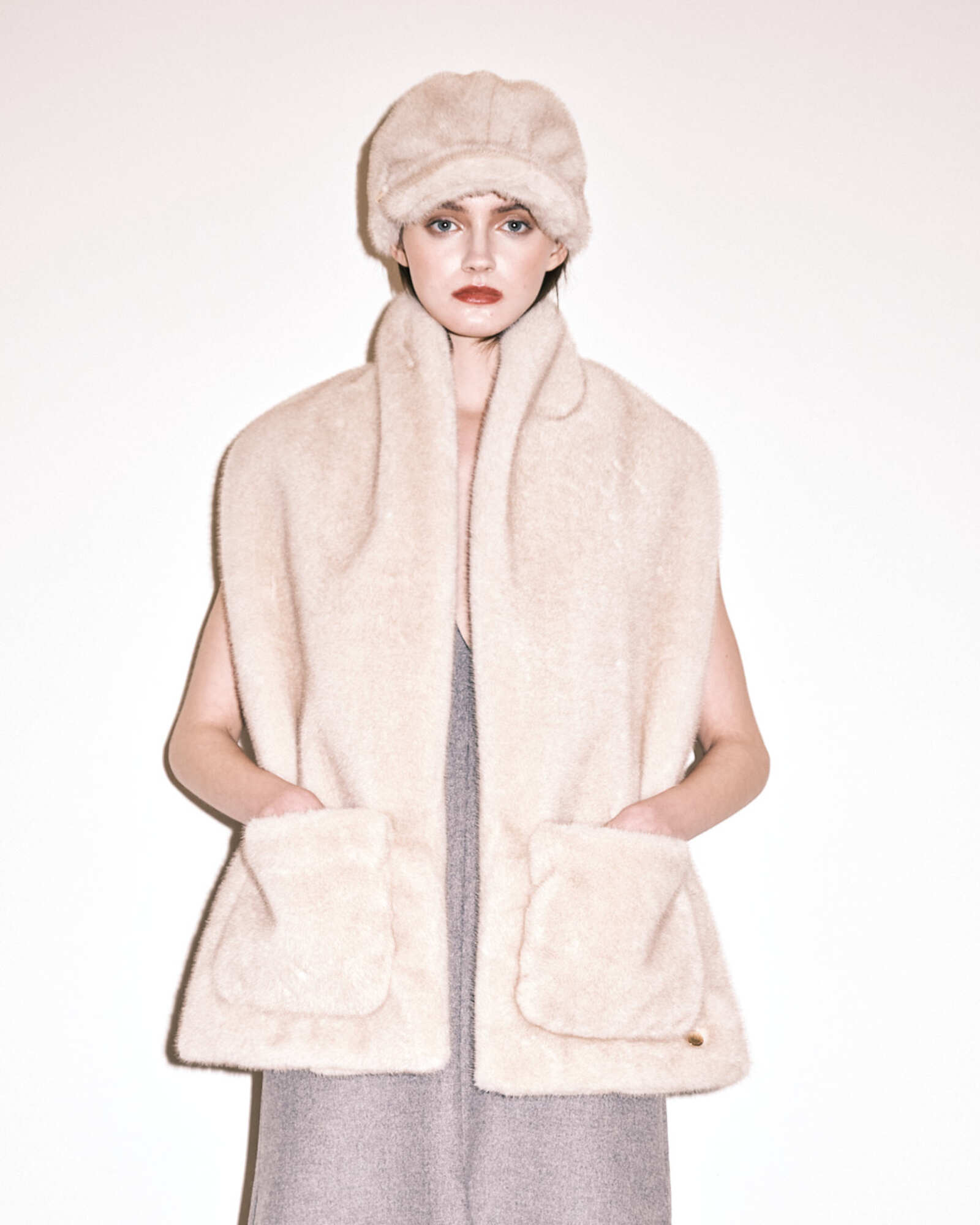 SCARF BEIGE - STYLESP9104