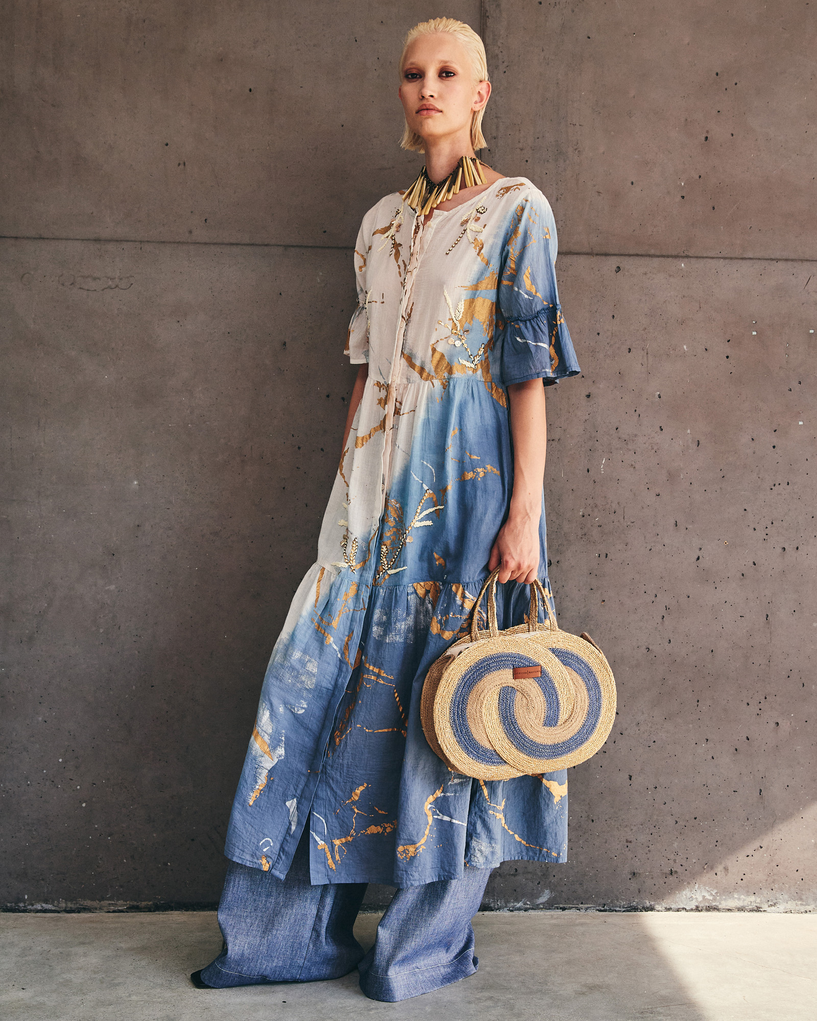 KAFTAN BLUE - STYLEVE1901